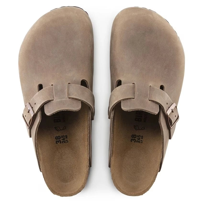 BIRKENSTOCK | ZUECOS | UNISEX | BOSTON BS TABACCO BROWN NARROW | BEIGE