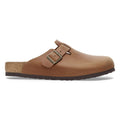 BIRKENSTOCK Boston LEOI Narrow: brązowy chodaki unisex