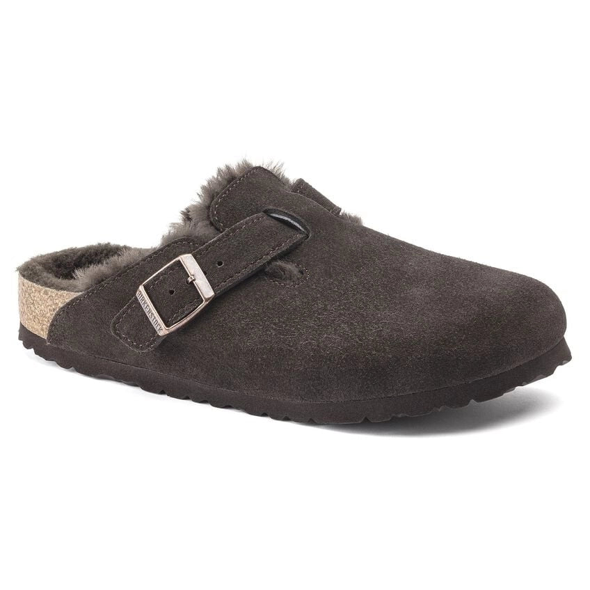 BIRKENSTOCK Boston Shearling LEVE Mocca LAF Mocca: marró esclops per a dona