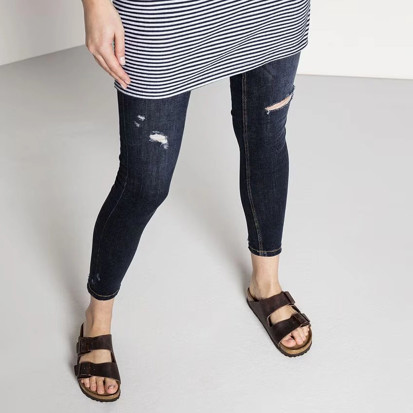 BIRKENSTOCK | SANDALIAS | UNISEX | ARIZONA SFB LEOI HABANA | MARRÓN