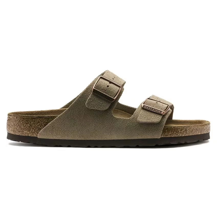 BIRKENSTOCK Arizona SFB LEOI Habana Narrow: beige sandals unisex