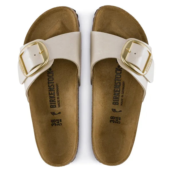 BIRKENSTOCK Madrid BIG Buckle BF: beix sandàlies per a dona