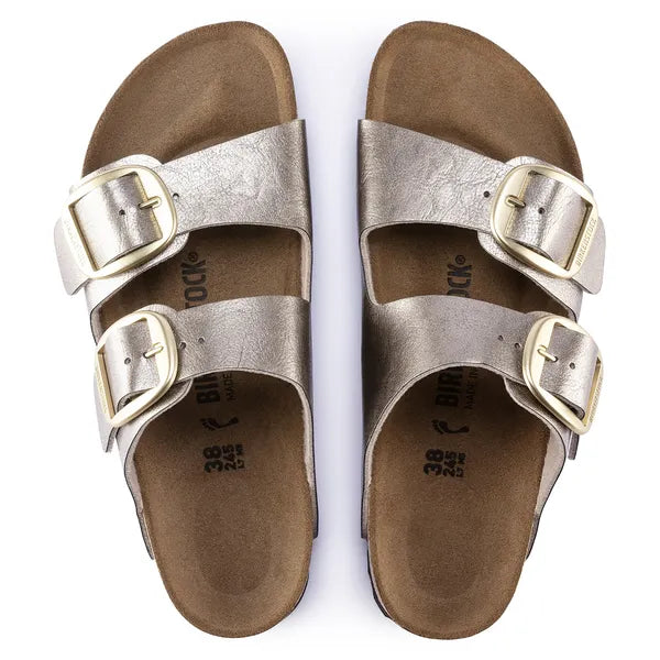 BIRKENSTOCK Arizona BB BF Graceful Taupe: beige sandaler til kvinder