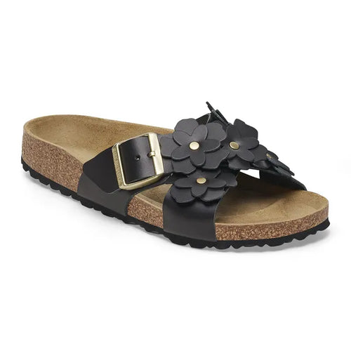 BIRKENSTOCK Spring PACK -flors POCS Parells: sort sandaler til kvinder