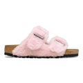 BIRKENSTOCK Arizona Shearling Cover Upper C.rose ROSE: roze sandalen voor dames