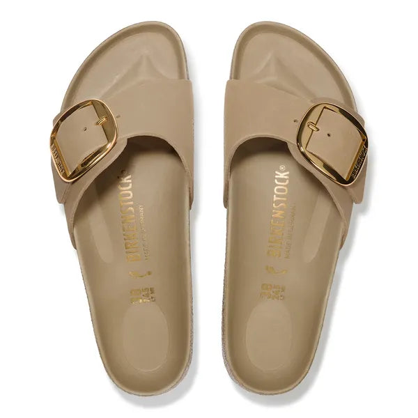 BIRKENSTOCK | SANDALIAS | MUJER | MADRID BIG BUCKLE LEOI TABACCO BROWN HEX | MARRÓN
