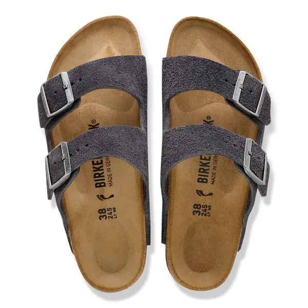 BIRKENSTOCK Arizona LEVE Charcoal: gris sandàlies per a dona