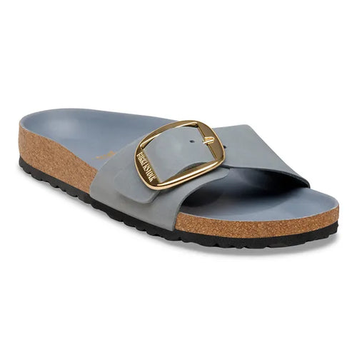 BIRKENSTOCK | SANDALIAS | MUJER | MADRID BIG BUCKLE LEOI BASALT GRAY HEX | GRIS