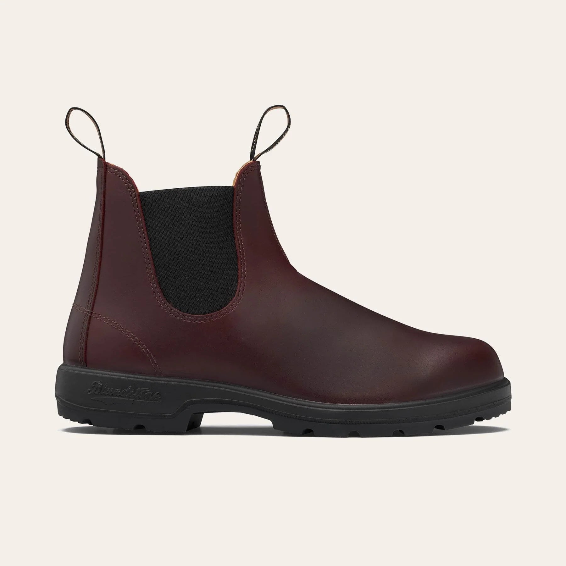 BLUNDSTONE 2130 Auburn Leather: red boots unisex