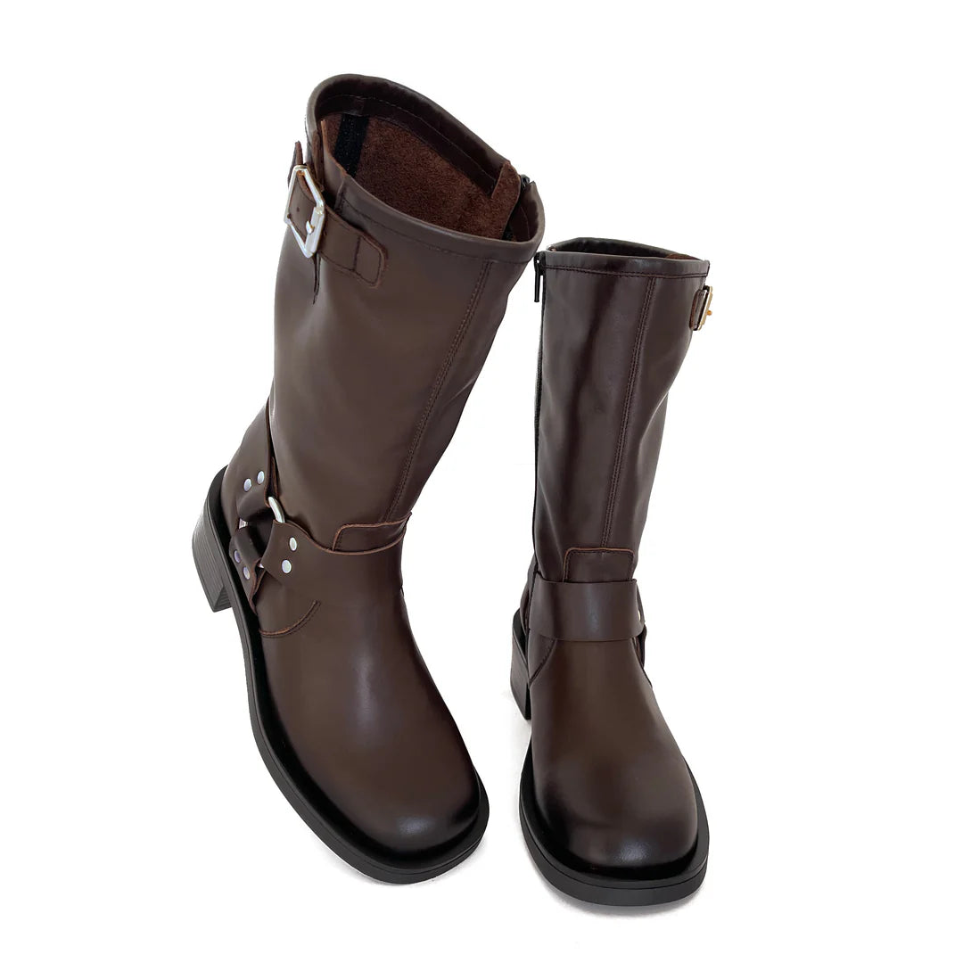 LUIS GONZALO 1966 | BOTAS | MUJER | BOTA BIKER NI | MARRÓN