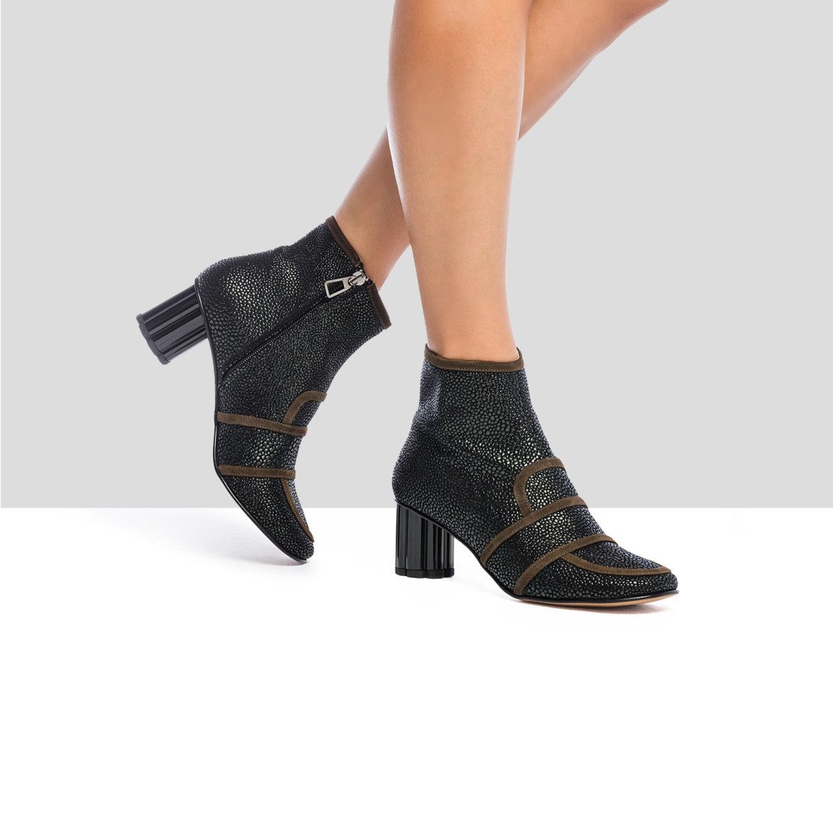 AUDLEY LUNA A Bliss Green B C ANTE Moule: grün Stiefeletten für Damen