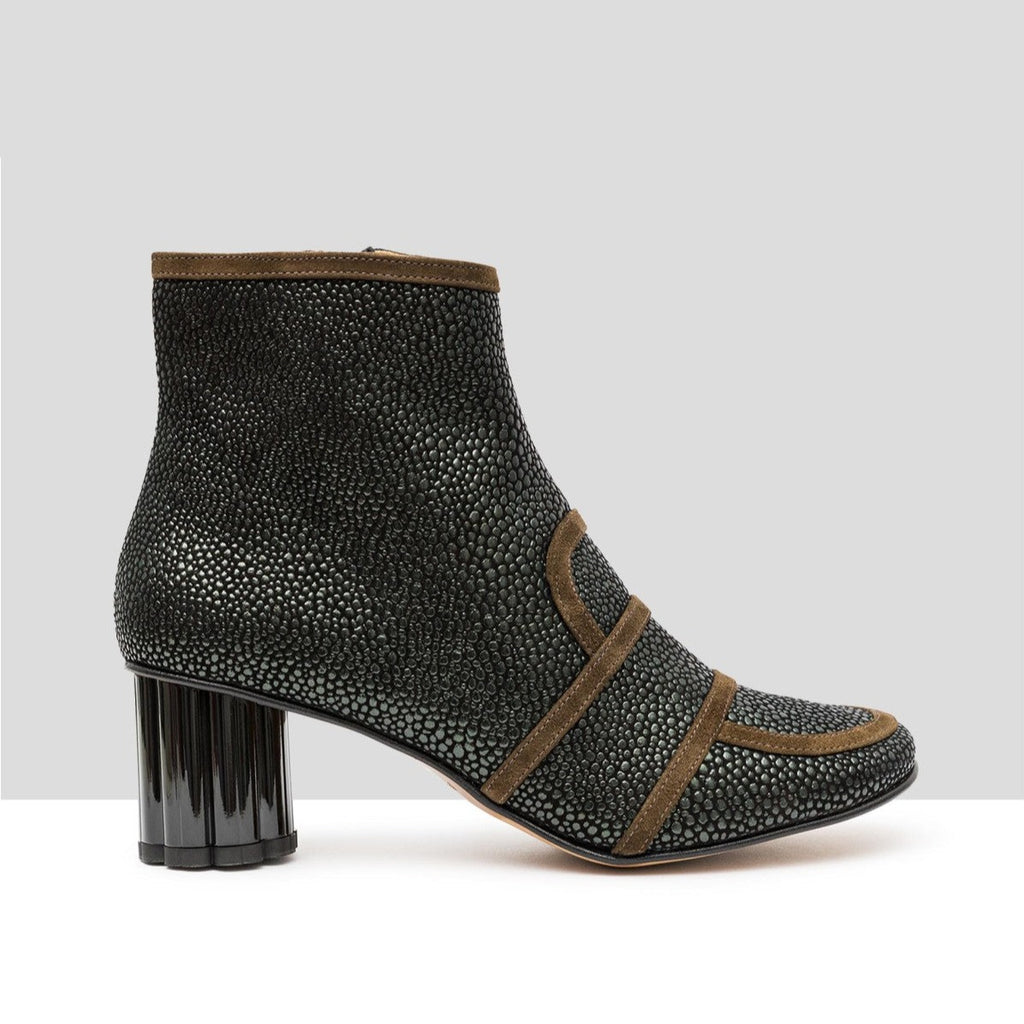 AUDLEY LUNA A Bliss Green B C ANTE Moule: vert bottines pour femme