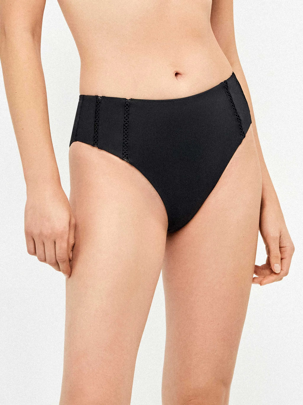GISELA Braga Bikini ALTA Negro: schwarz bañadores für Damen