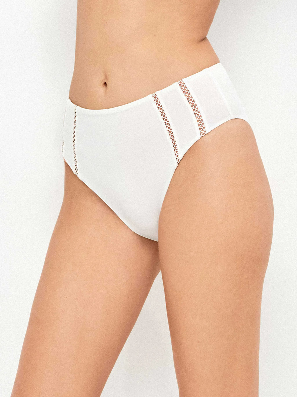 GISELA Braga Bikini ALTA Marfil: blanc bañadores per a dona