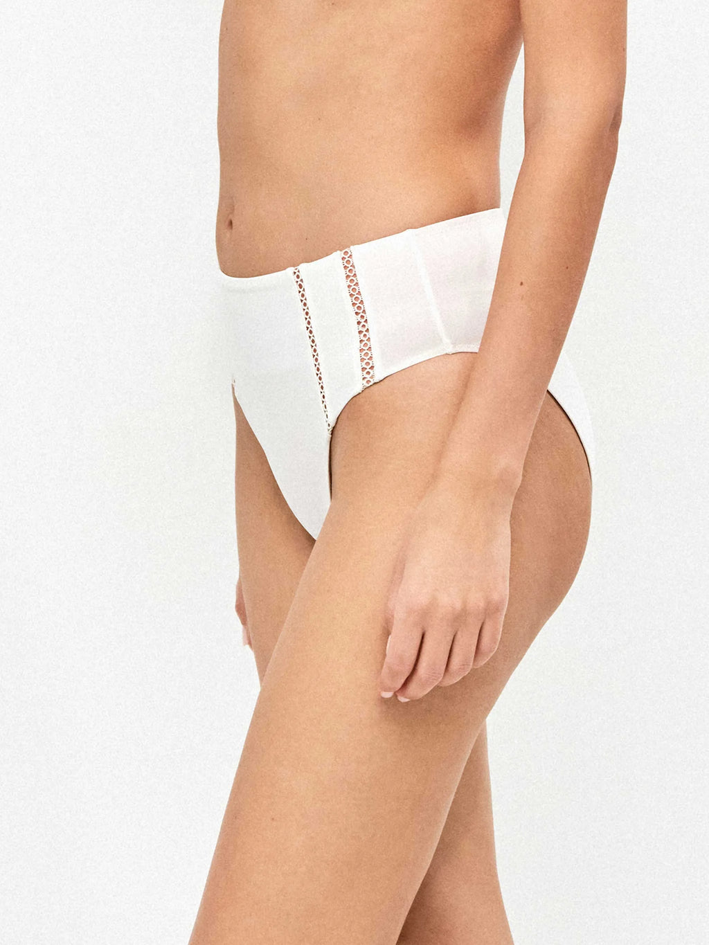 GISELA Braga Bikini ALTA Marfil: blanc bañadores per a dona