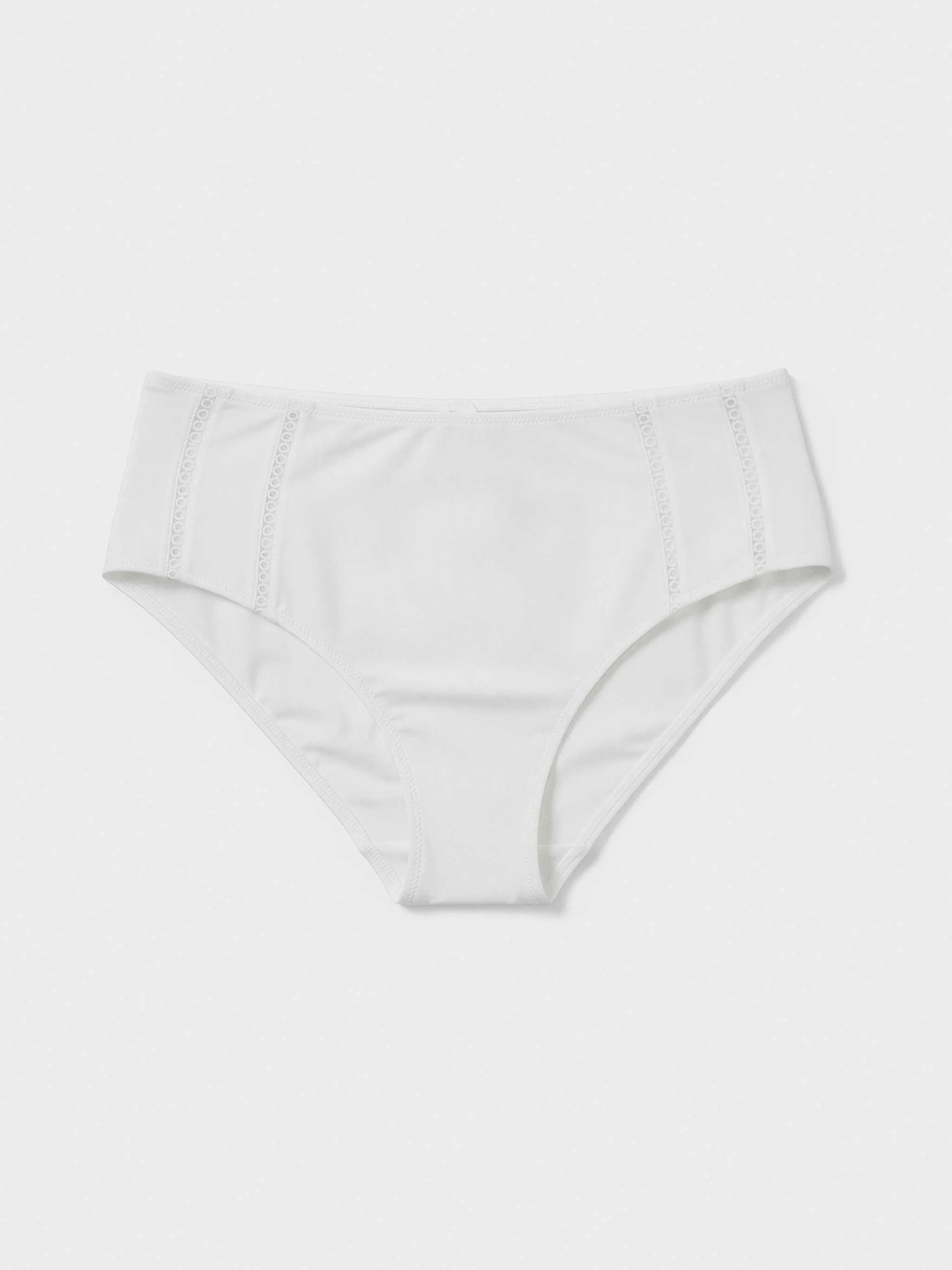 GISELA Braga Bikini ALTA Marfil: blanc bañadores per a dona