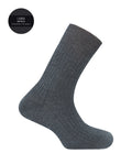 PUNTO BLANCO Clásico LANA Australia: grey socks for men