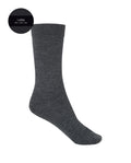 PUNTO BLANCO | CALCETINES | MUJER | LANA MERCERIZADA | GRIS