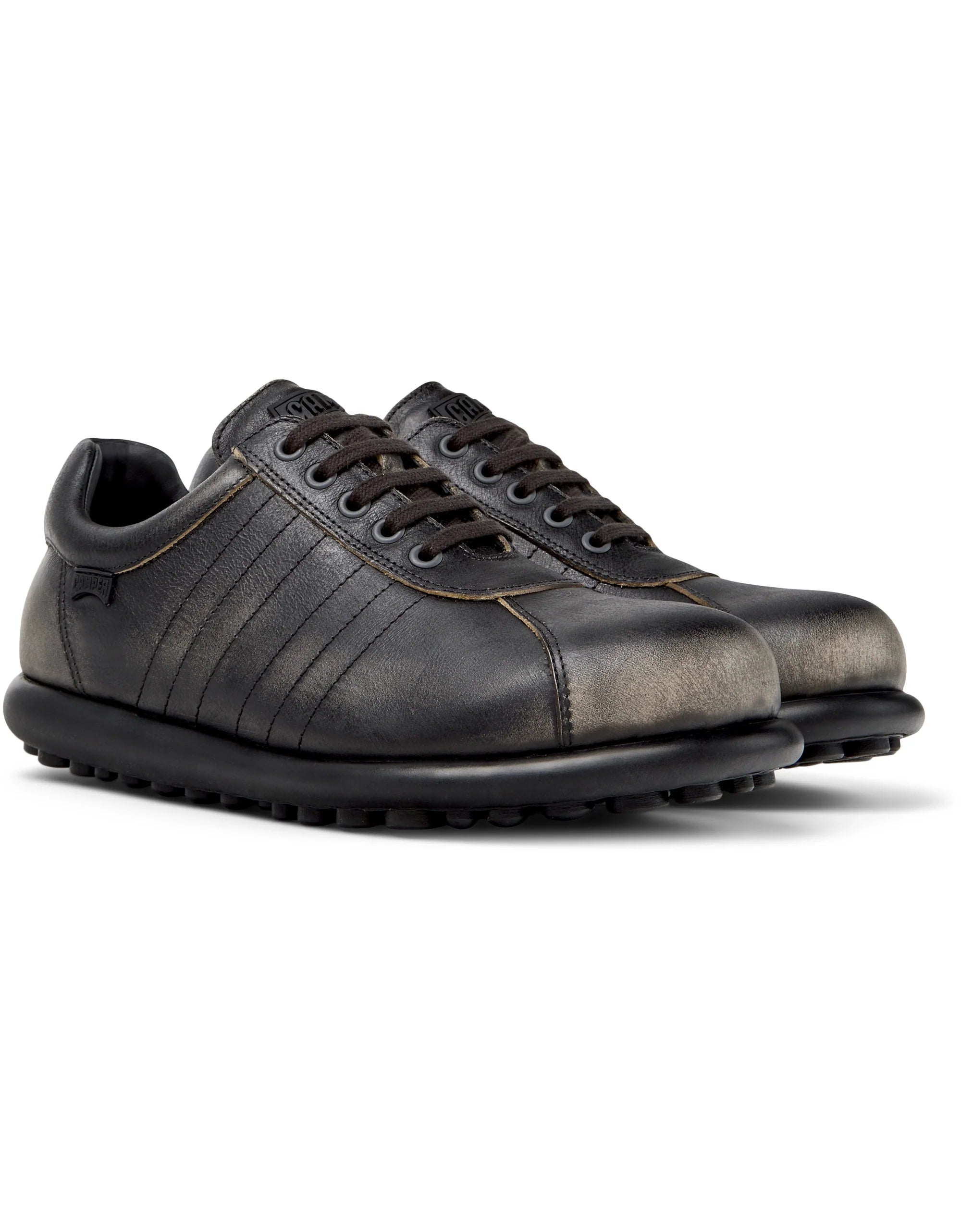 CAMPER Pelotas Ariel Soweto Brush Meteor, czarny obuwie dla mężczyzn w Tascón