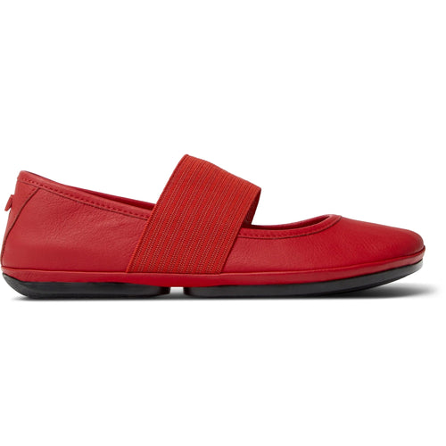CAMPER Right Nina, red ballet flats for women at Tascón