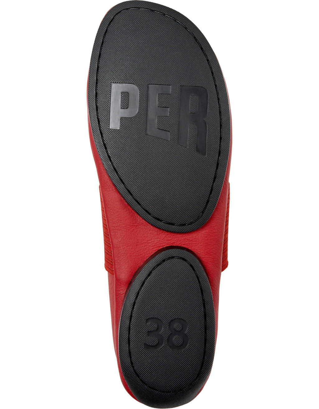 CAMPER Right Nina, red ballet flats for women at Tascón