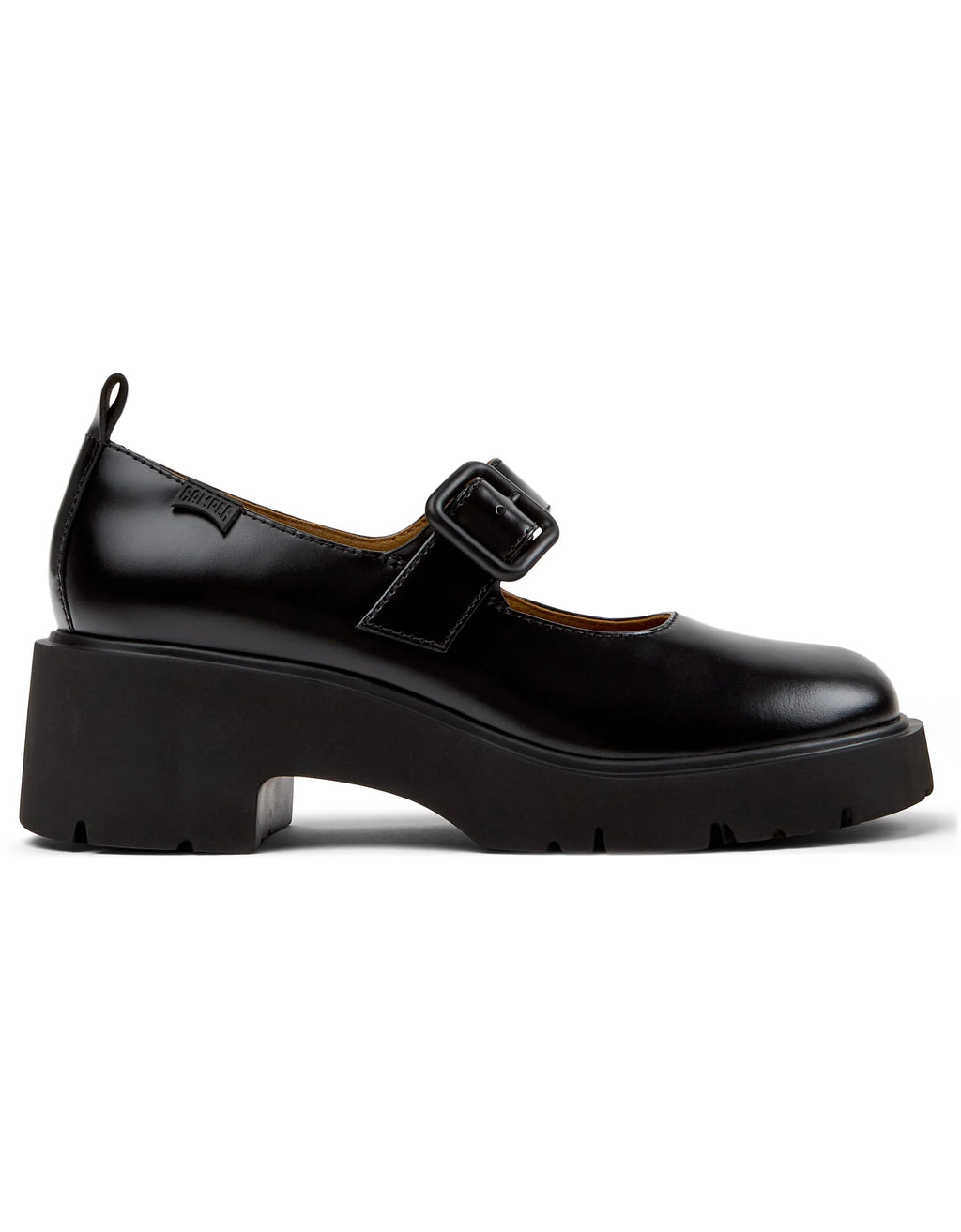 CAMPER Milah、Tascónのブラックレディースブーツ