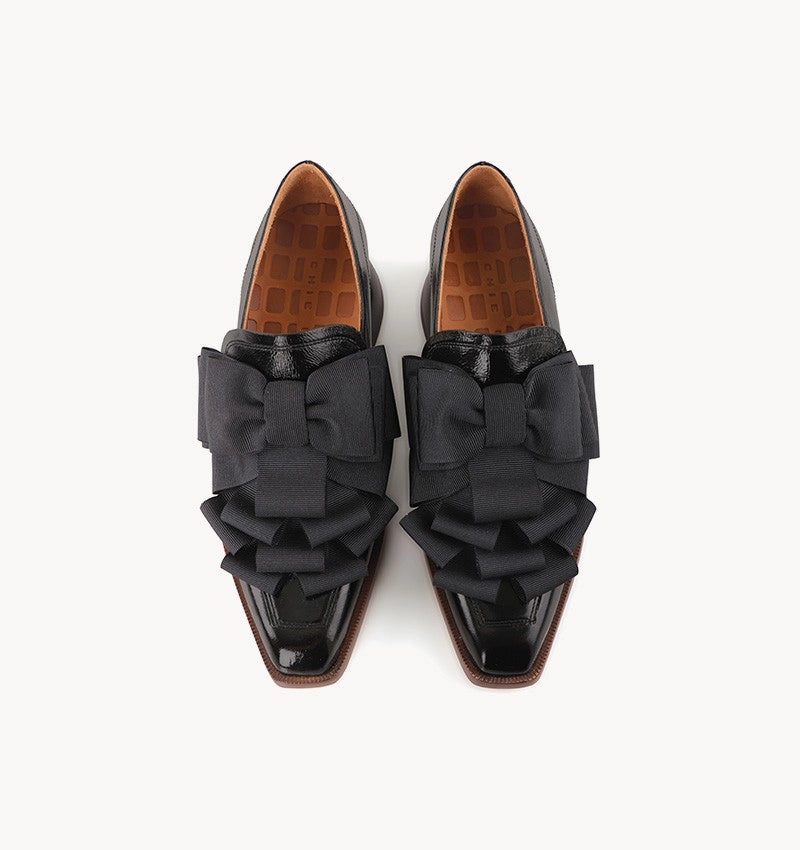 CHIE MIHARA Casame Sucre Negro: black shoes for women