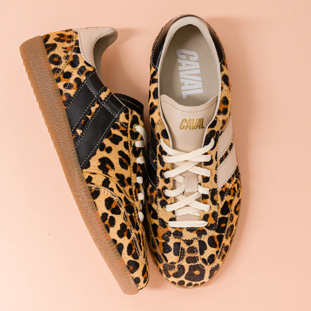 CAVAL Pulse 30 LEO: animal print trainers for women