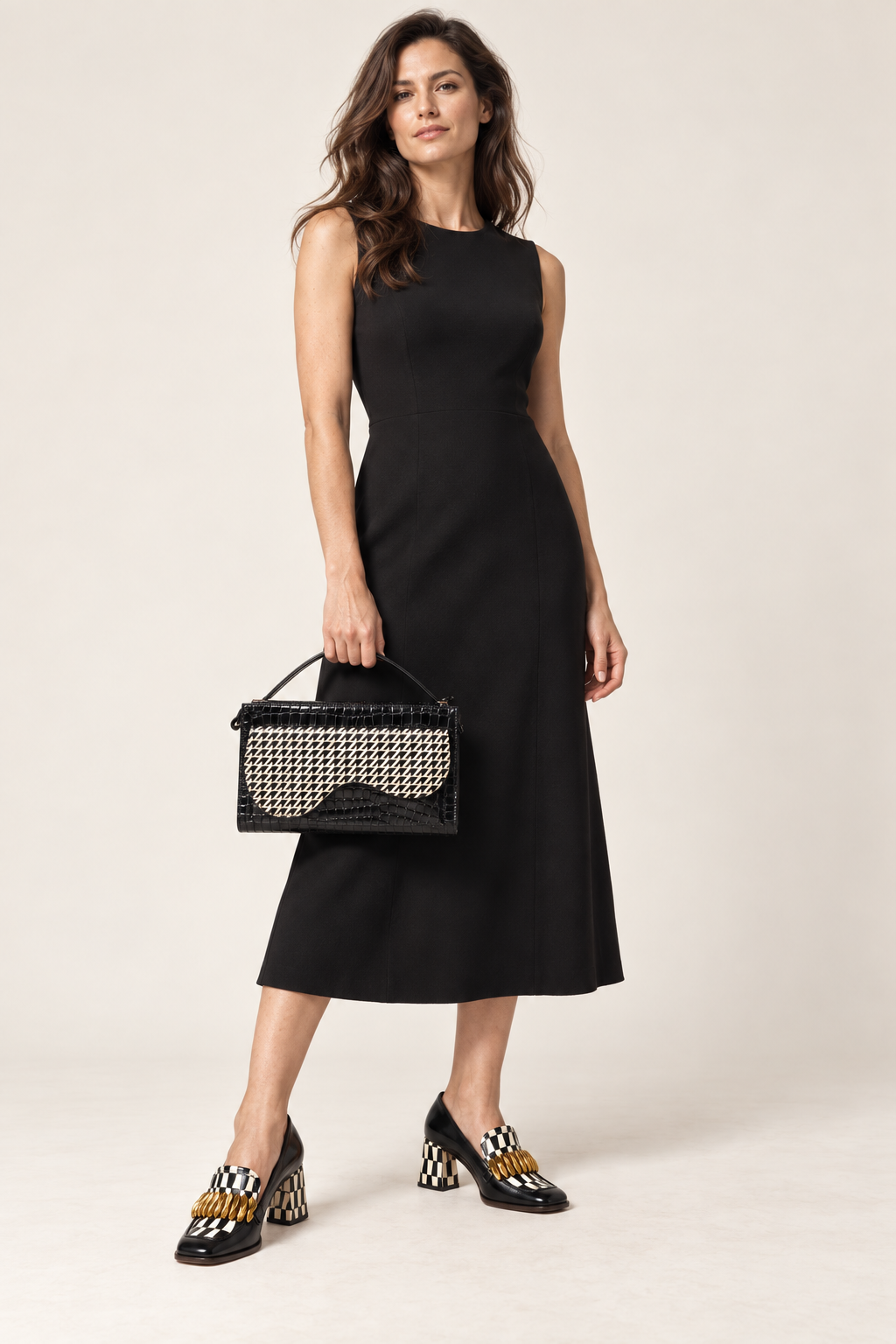 CHIE MIHARA B-MIYUKI-45 Black FIAT: zwart tas voor dames