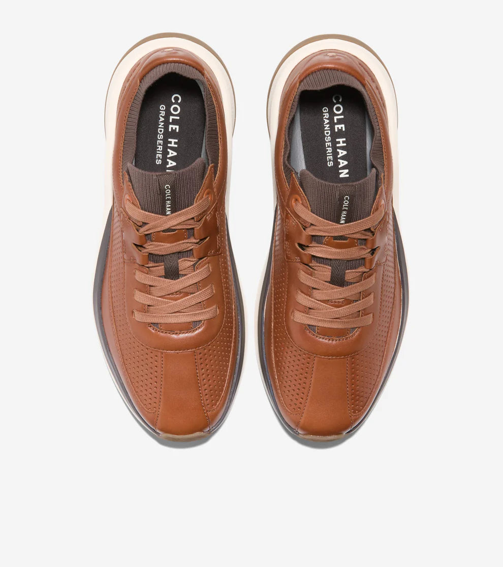 COLE HAAN Grandpro ALL DAY Runner Leather: коричневый кроссовки для мужчин