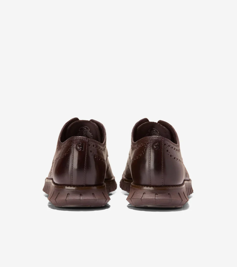 COLE HAAN Zerogrand Remastered Wingtip Oxford Marrón: brun sko til mænd