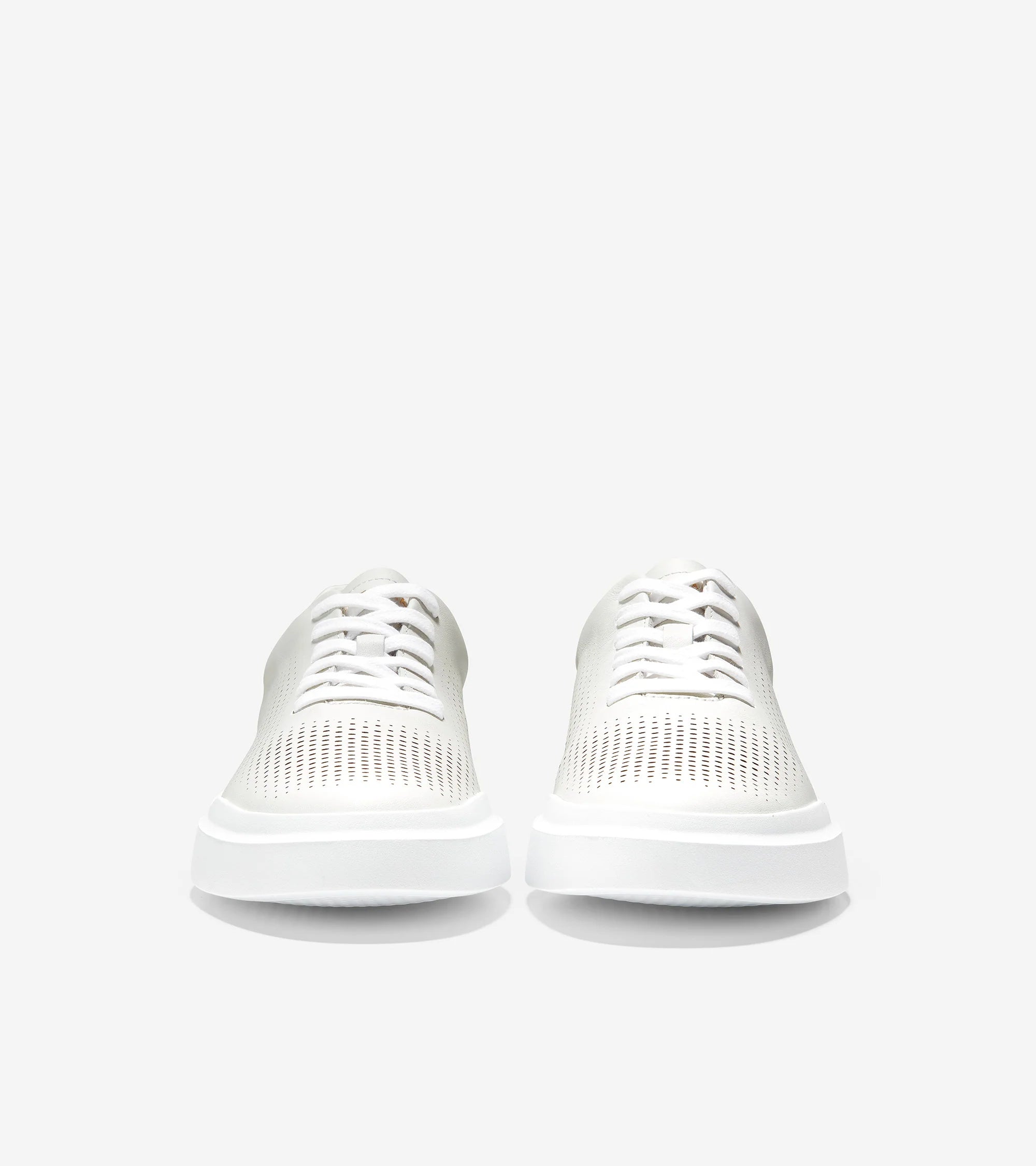 COLE HAAN Grandpro Rally Laser CUT Sneakers: белый кроссовки для мужчин