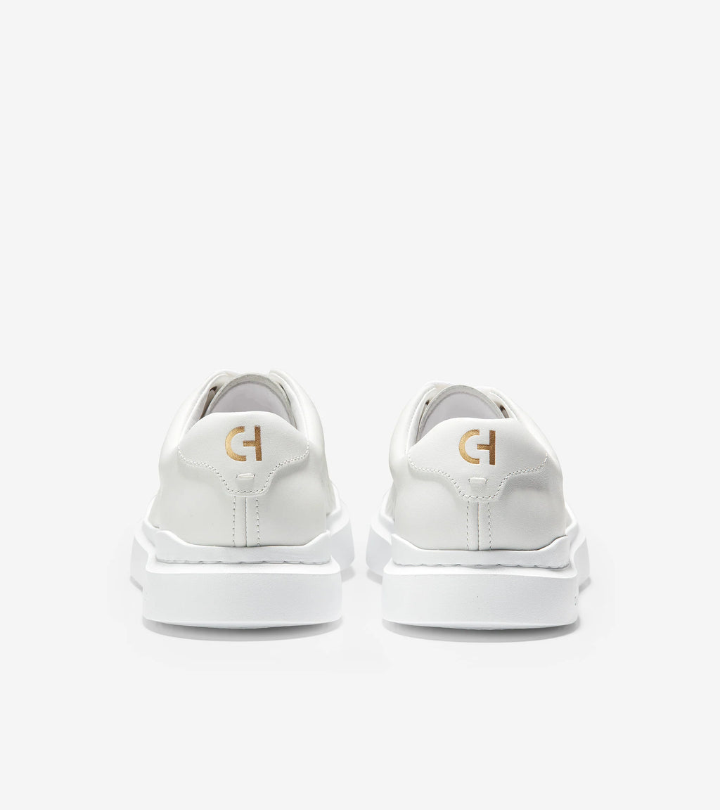 COLE HAAN Grandpro Rally Laser CUT Sneakers: белый кроссовки для мужчин