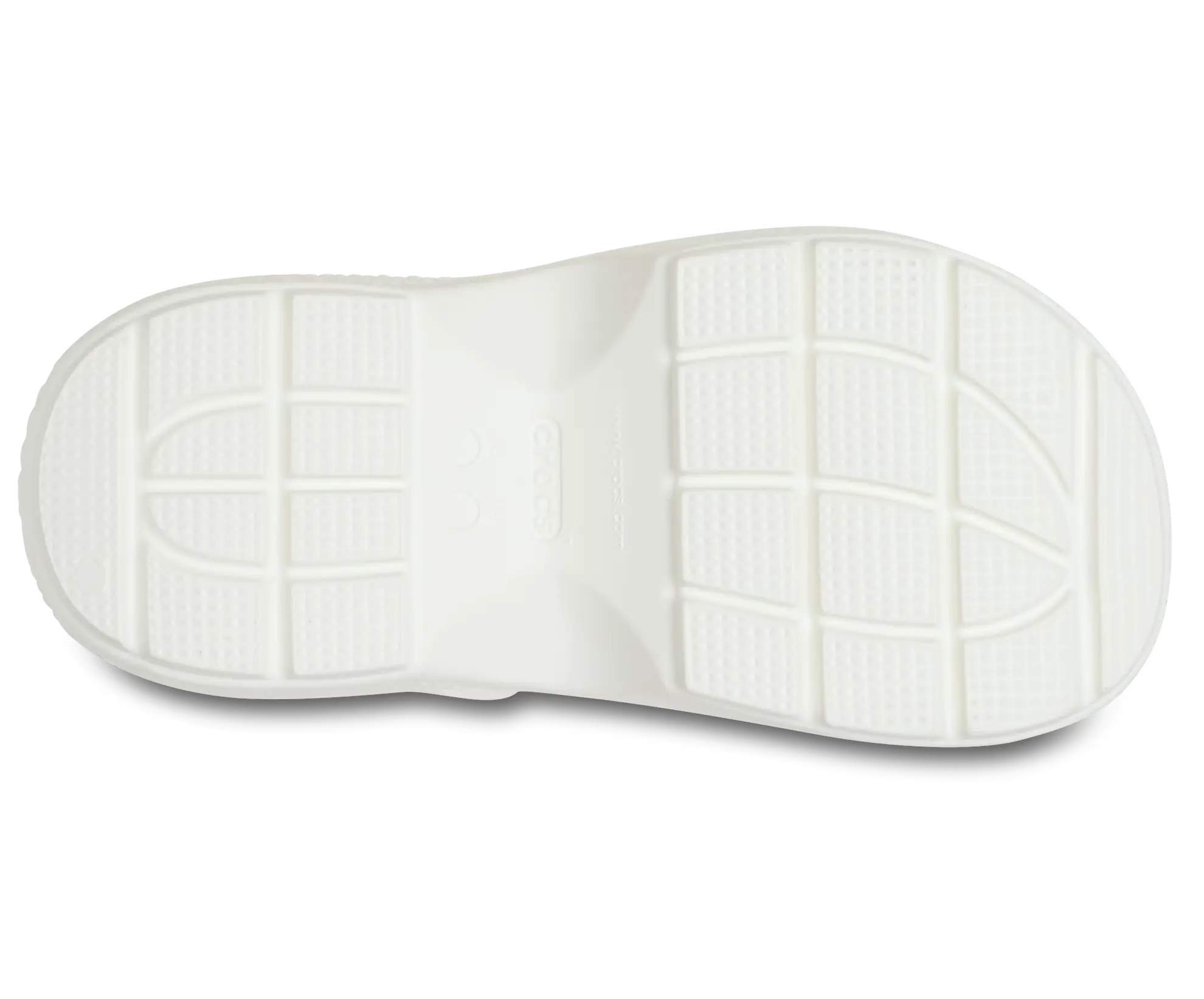 CROCS Stomp CLOG Chalk: white clogs for women