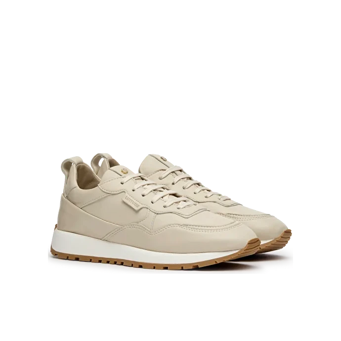 LOTTUSSE | SNEAKERS DE VESTIR | MUJER | DIANNE PIEL DE CORDERO BLANCO ROTO | BLANCO