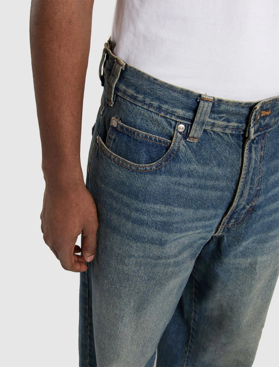 DICKIES Hilham Denim Khaki TNTD BLUE: blau pantalons per a home