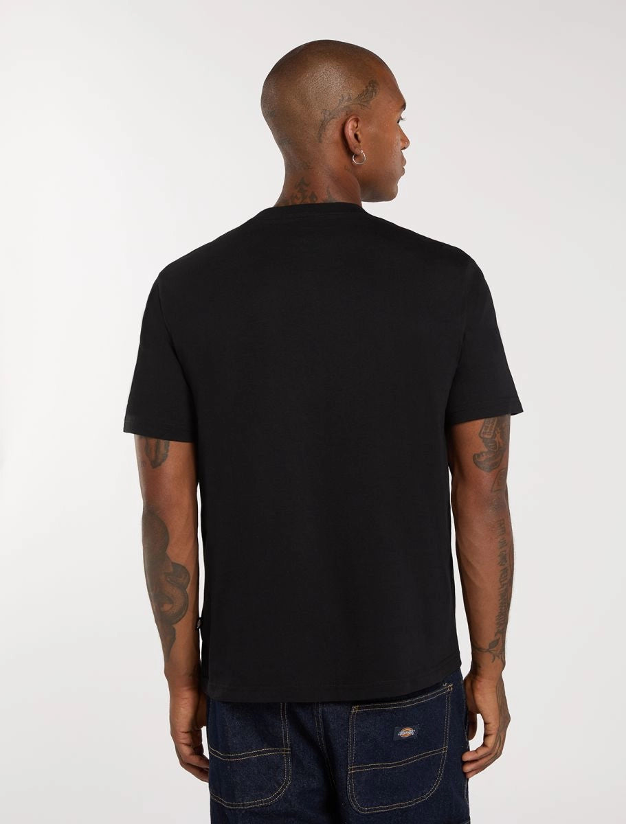 DICKIES Mapleton SS TEE Black: чорний футболка для чоловіків