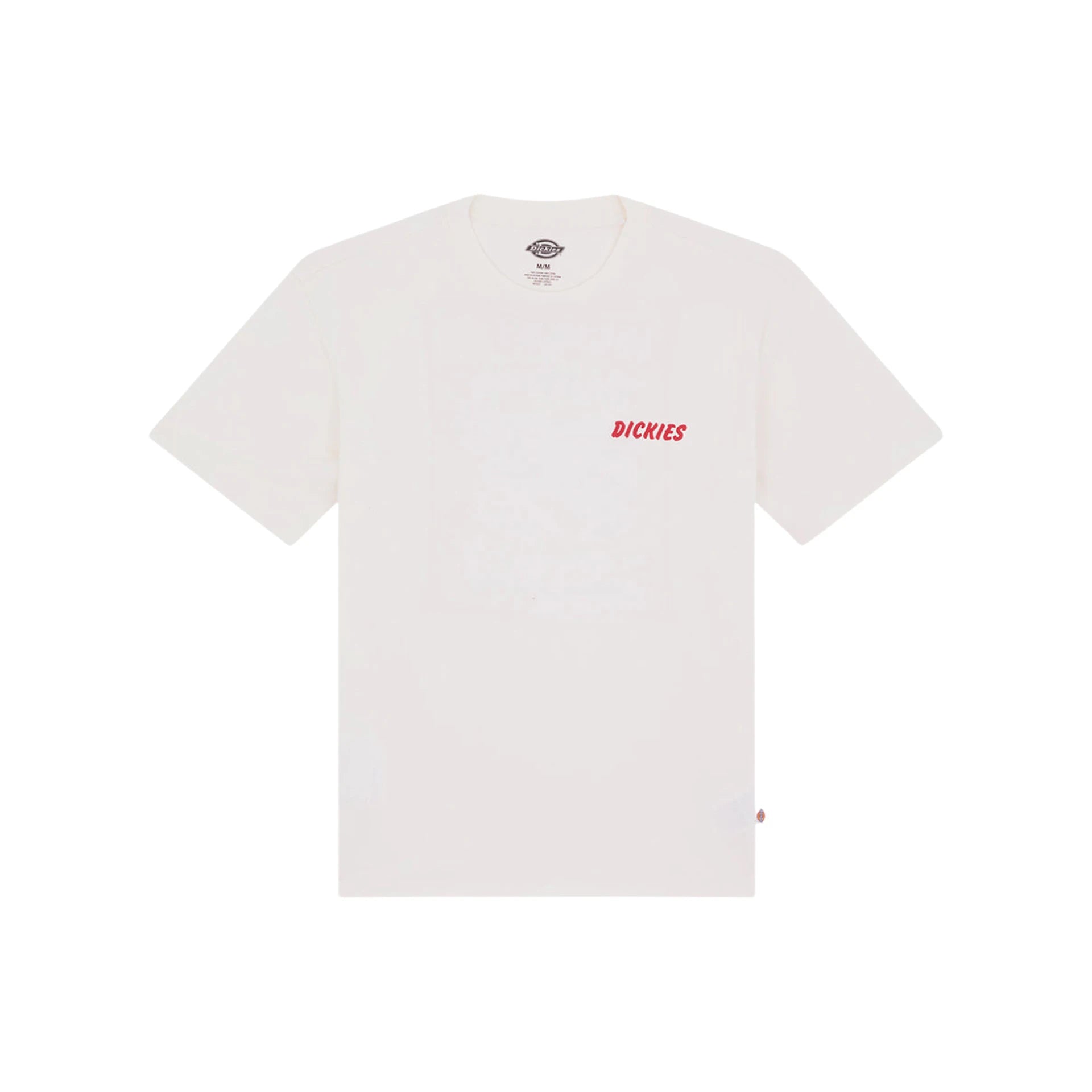 DICKIES DRY Ridge SS TEE Egret: white T-shirt for men