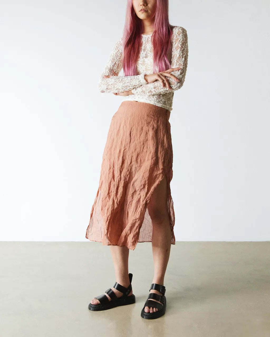 DR. MARTENS Gryphon Strap Sandal SRS Black Brando: negre sandàlies per a dona