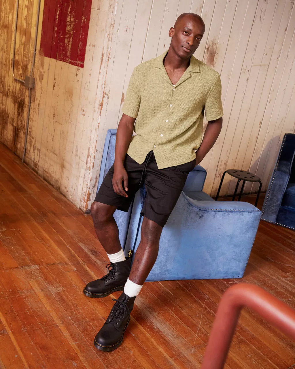 DR. MARTENS 1460 Black Ambassador: чорний ботильйони для чоловіків