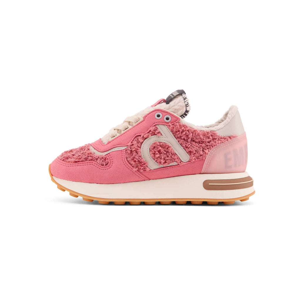 DUUO Calma HIGH OULU 91: pink trainers for women