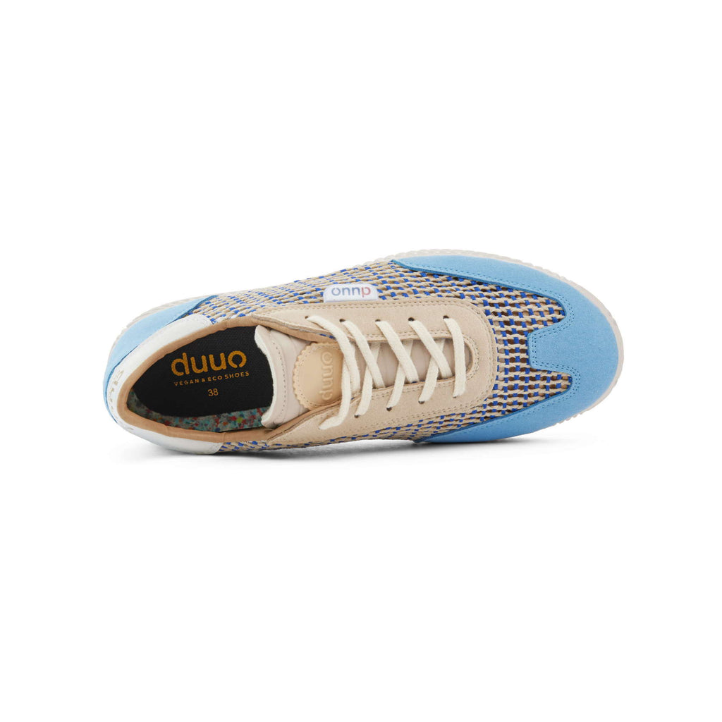 DUUO ONA LACE Trenzado 100: blau sabates unisex