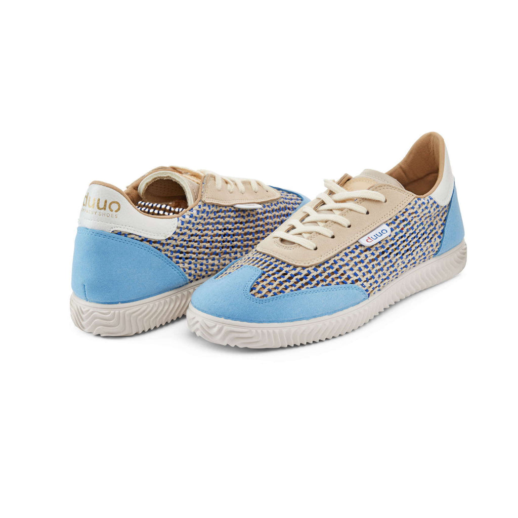 DUUO ONA LACE Trenzado 100: blau sabates unisex