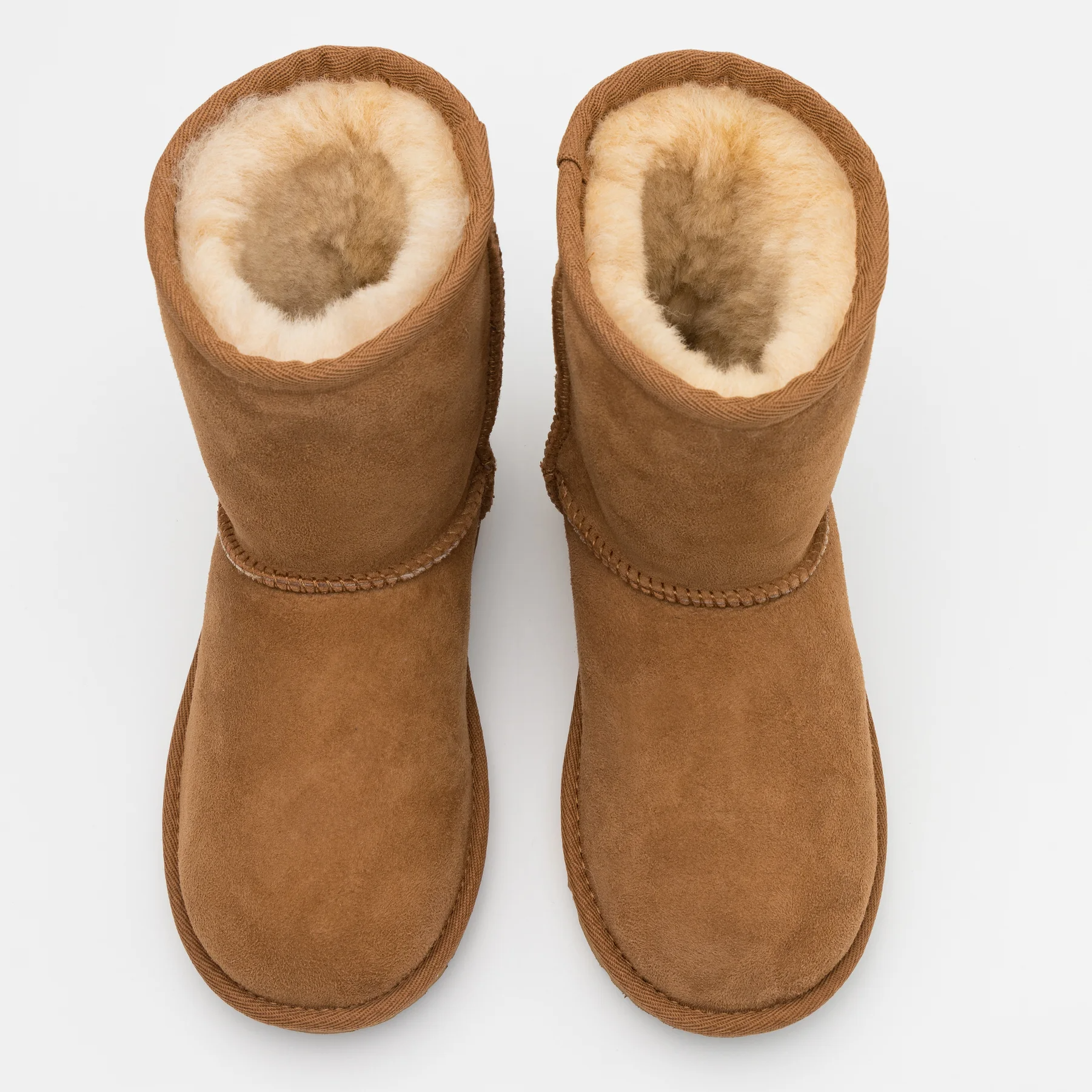 UGG Classic Short II Chestnut: brown ankle boots for women