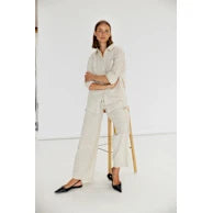 PROJECT AJ117 PJ Pants: blanc pantalons per a dona