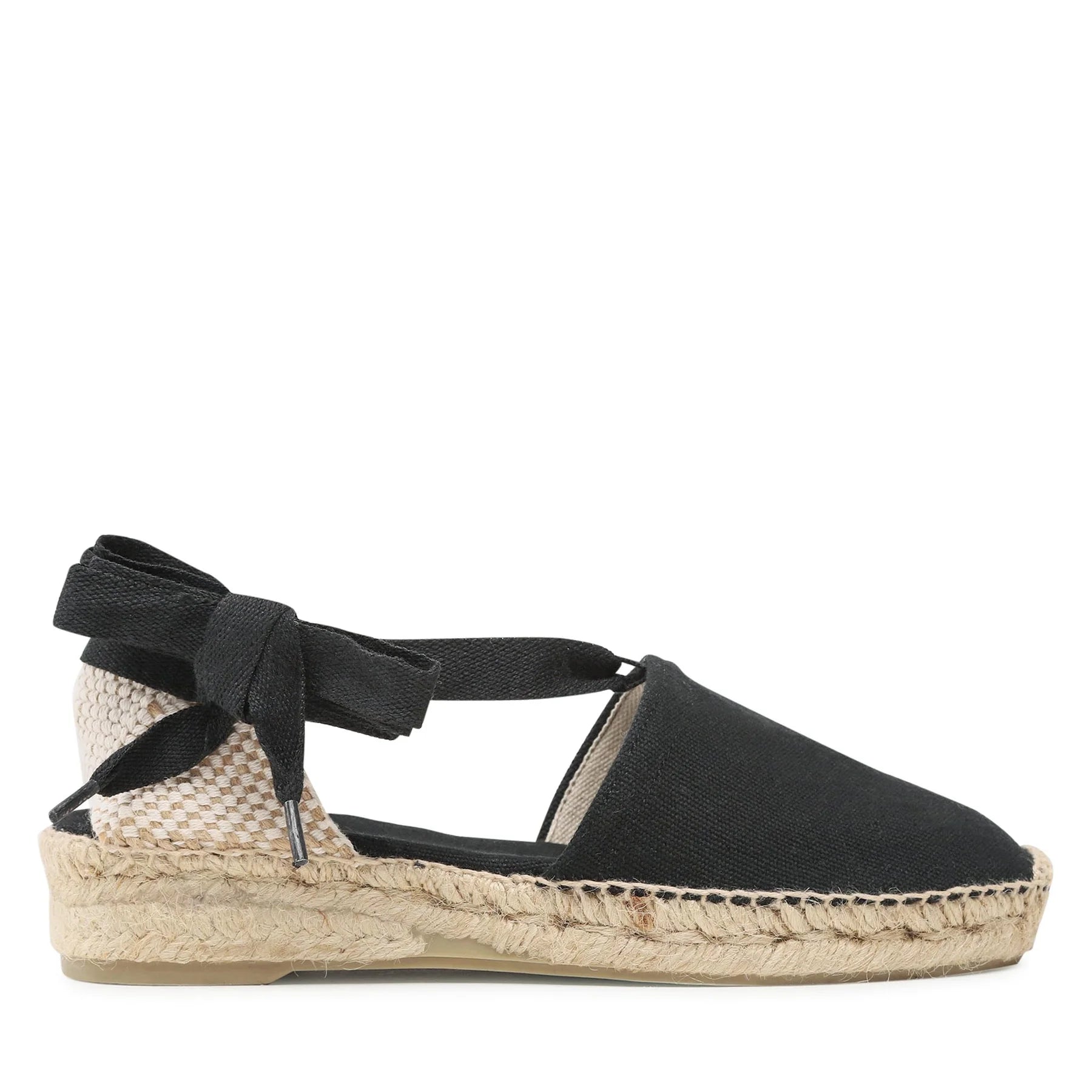 TONI PONS Grecia Negre: black espadrilles for women