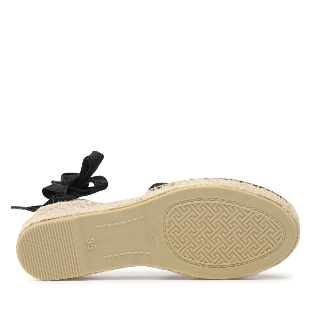 TONI PONS Grecia Negre: black espadrilles for women