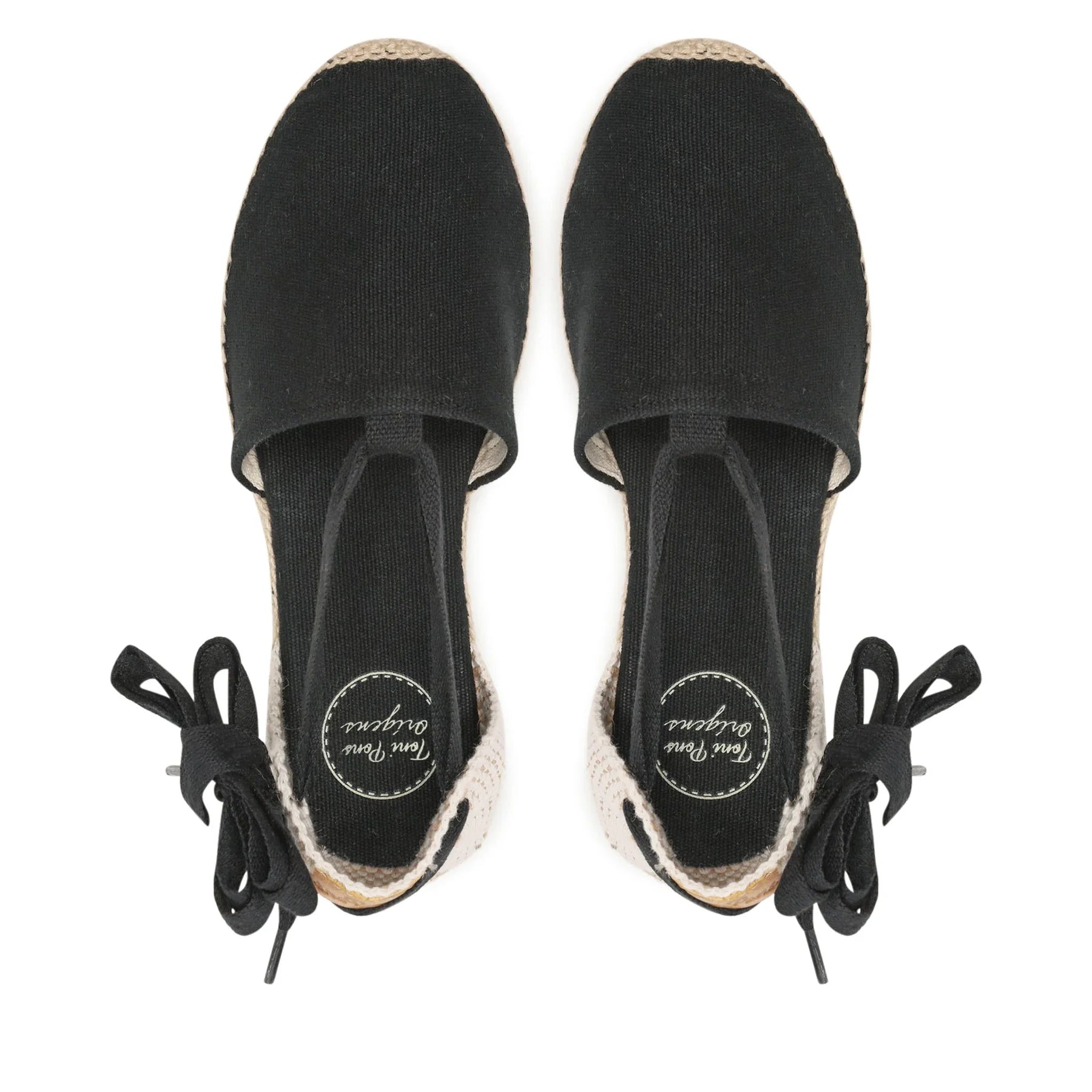 TONI PONS Grecia Negre: black espadrilles for women