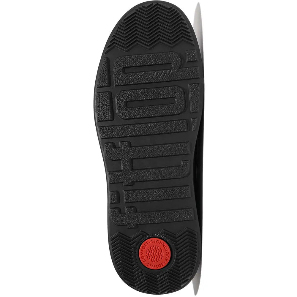 FITFLOP W F MODE Suede Flatform ZIP Ankle Boots ALL Black: чорний чоботи для жінок
