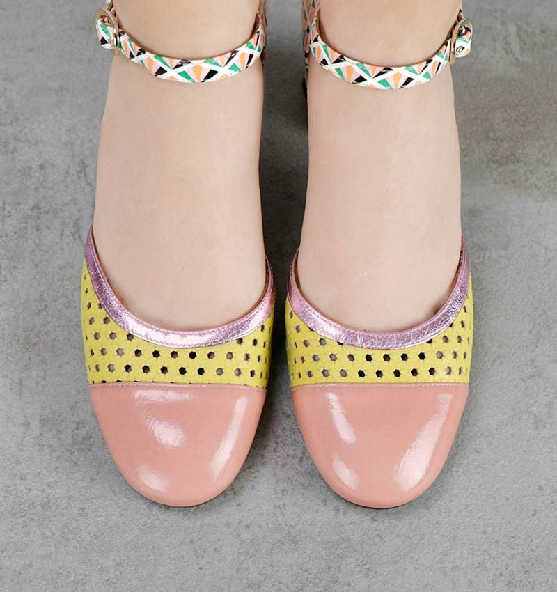 CHIE MIHARA FIZA PINK: pink shoes for women